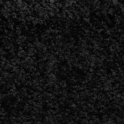 Stair Mats 30 pcs 56x17x3 cm Black Half Round