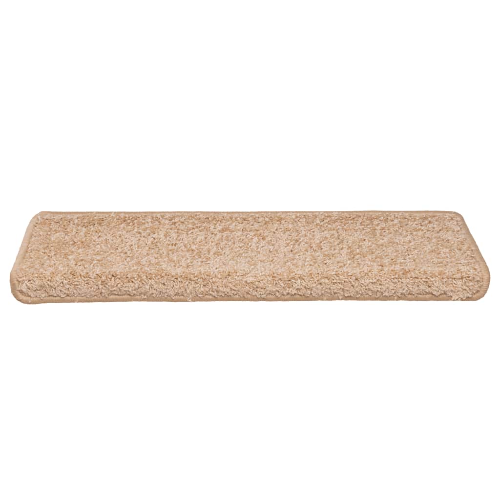 Stair Mats 30 pcs 65x21x4 cm Gold Rectangular Edge