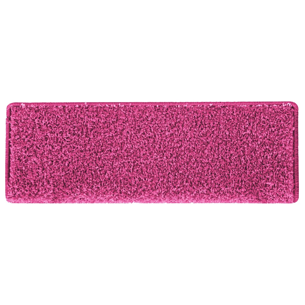 Stair Mats 30 pcs 65x21x4 cm Pink Rectangular Edge