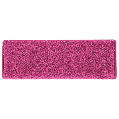 Stair Mats 30 pcs 65x21x4 cm Pink Rectangular Edge