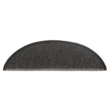 Stair Mats Self-adhesive Sisal-Look 30 pcs 56x17x3 cm Anthracite