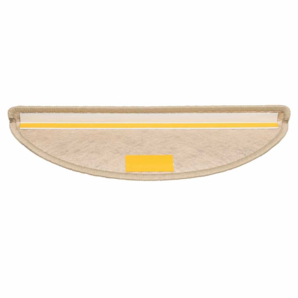Stair Mats Self-adhesive Sisal-Look 30 pcs 56x17x3 cm Sand