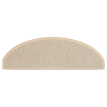 Stair Mats Self-adhesive Sisal-Look 30 pcs 65x21x4 cm Berber
