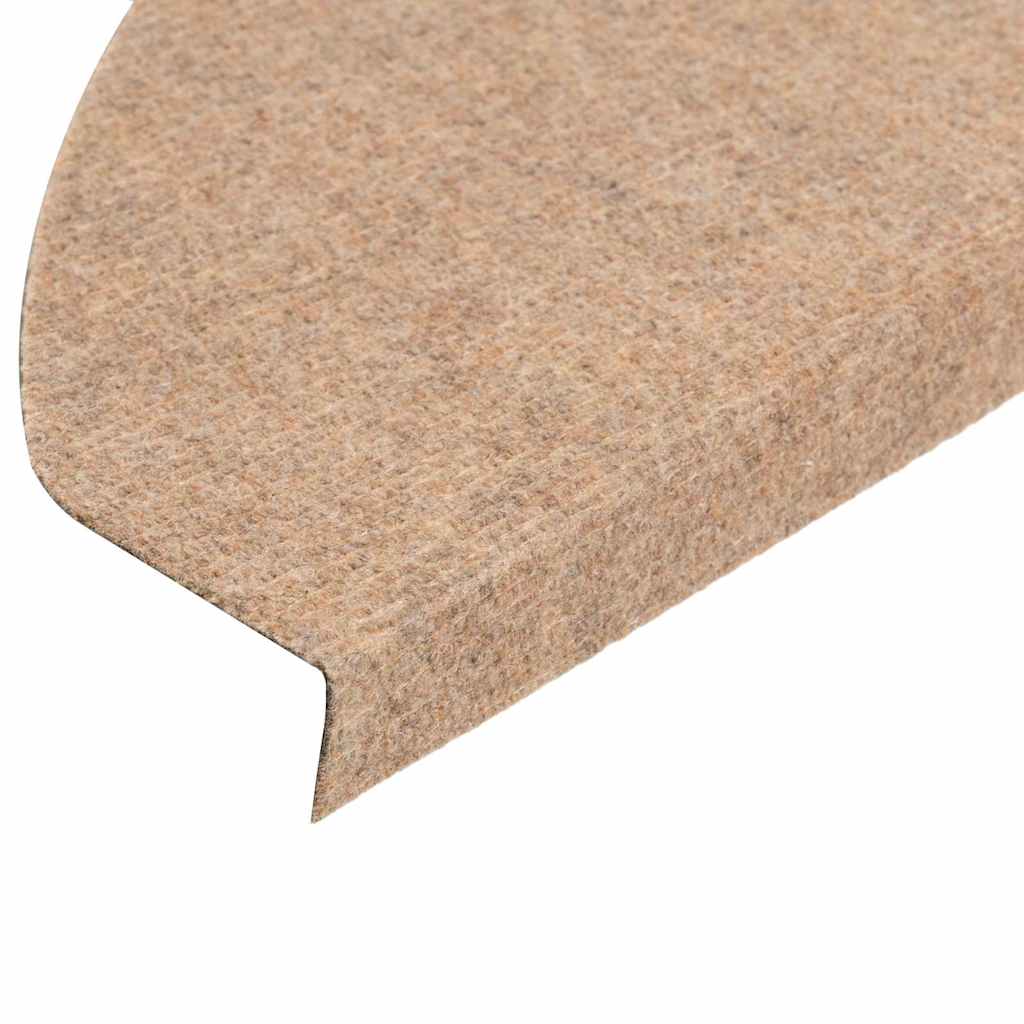 Stair Mats Self-adhesive 30 pcs Beige 65x22,5x3,5 cm