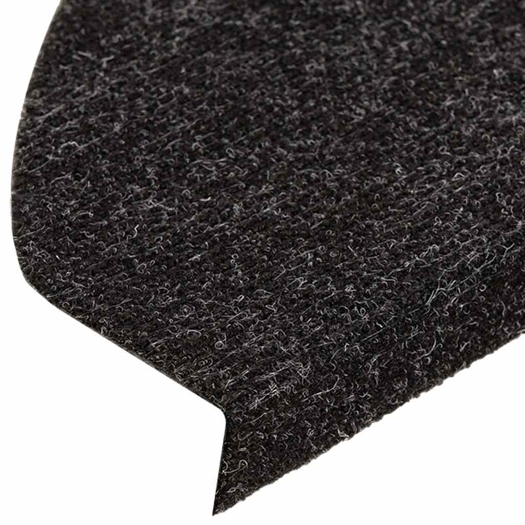 Stair Mats Self-adhesive 20 pcs Anthracite 65x22,5x3,5 cm