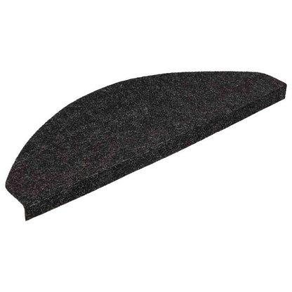 Stair Mats Self-adhesive 30 pcs Anthracite 65x22,5x3,5 cm