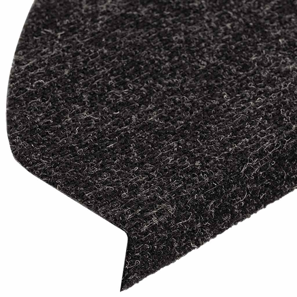 Stair Mats Self-adhesive 30 pcs Anthracite 65x22,5x3,5 cm