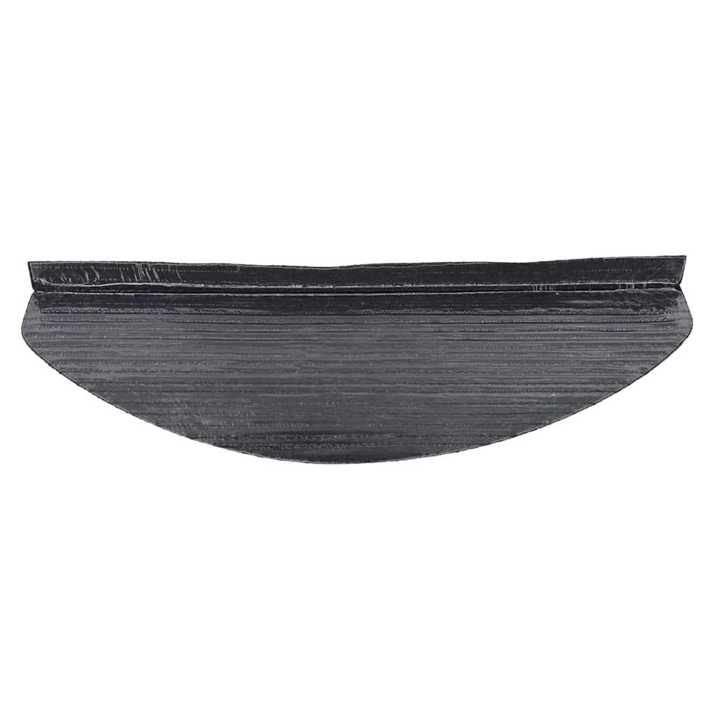 Stair Mats Self-adhesive 30 pcs Black 56x17x3 cm