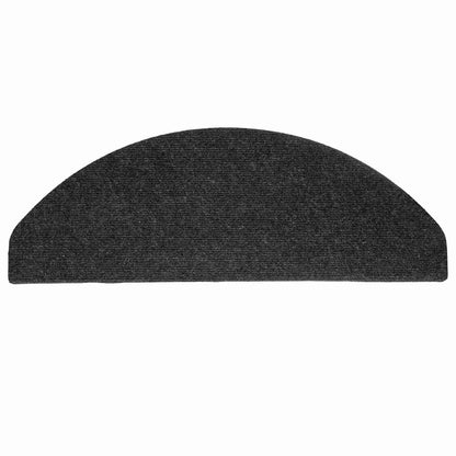 Stair Mats Self-adhesive 20 pcs Black 65x22,5x3,5 cm