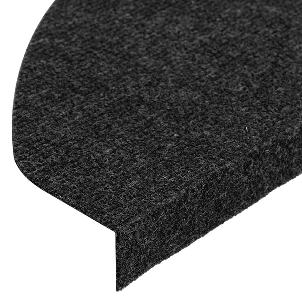 Stair Mats Self-adhesive 20 pcs Black 65x22,5x3,5 cm