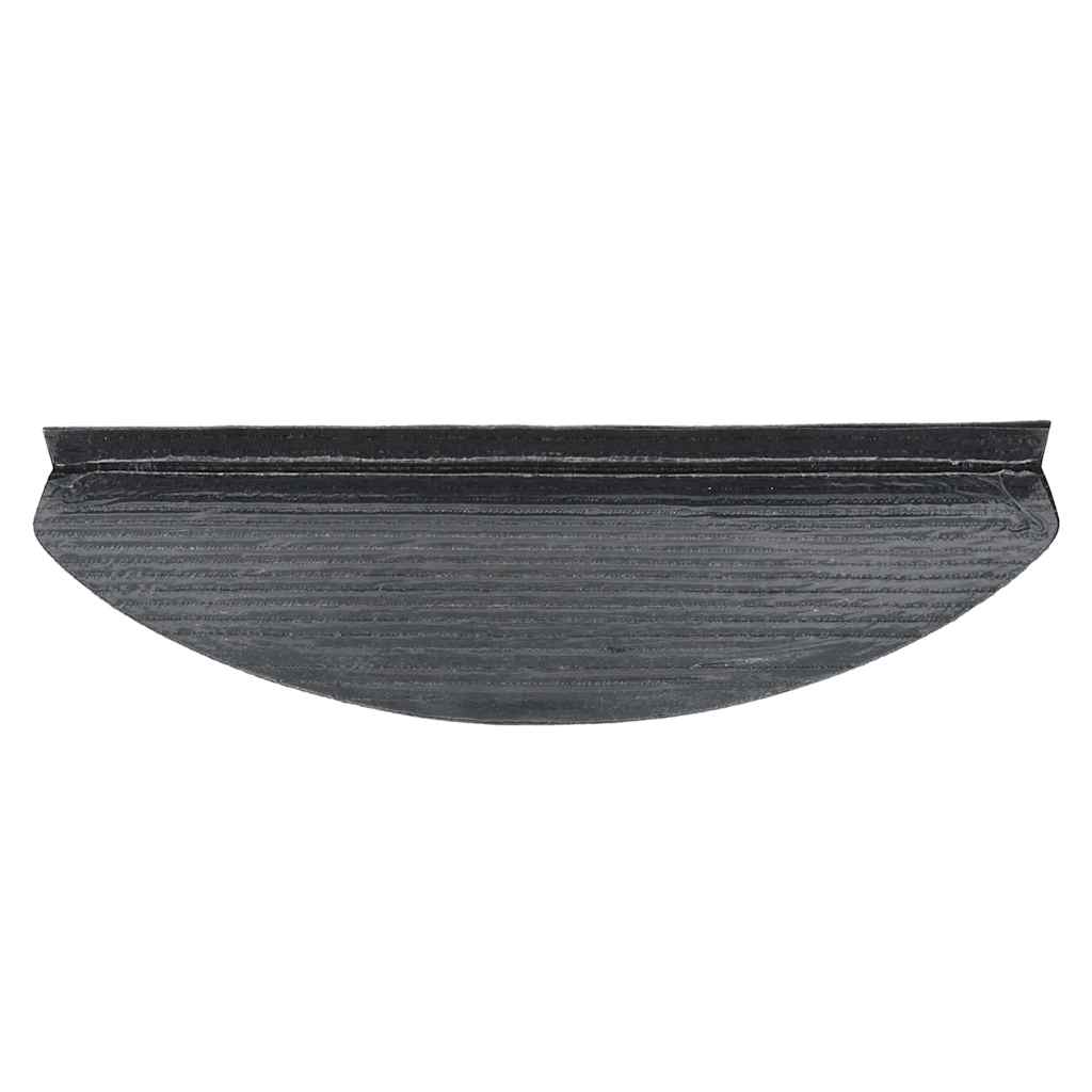 Stair Mats Self-adhesive 30 pcs Black 65x22,5x3,5 cm
