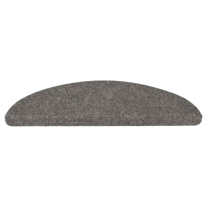 Stair Mats Self-adhesive 20 pcs Grey 56x17x3 cm
