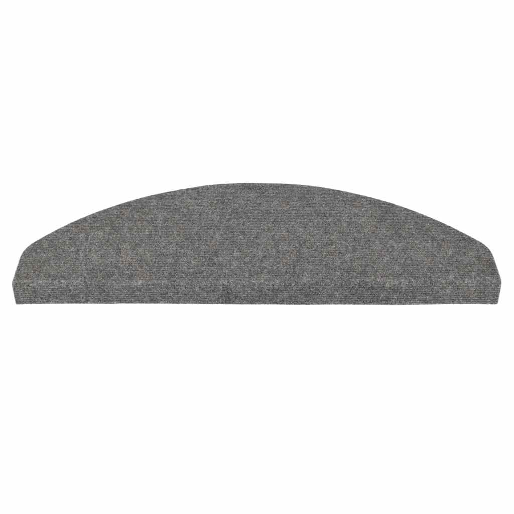 Stair Mats Self-adhesive 20 pcs Grey 65x22,5x3,5 cm