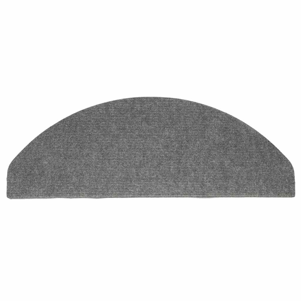 Stair Mats Self-adhesive 20 pcs Grey 65x22,5x3,5 cm