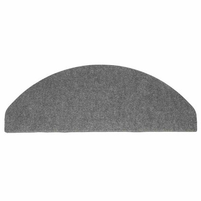 Stair Mats Self-adhesive 20 pcs Grey 65x22,5x3,5 cm