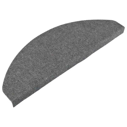 Stair Mats Self-adhesive 30 pcs Grey 65x22,5x3,5 cm
