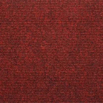 Stair Mats Self-adhesive 30 pcs Red 65x22,5x3,5 cm