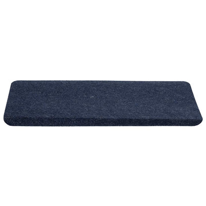 Stair Mats Self-adhesive 30 pcs Blue 65x24,5x3,5 cm