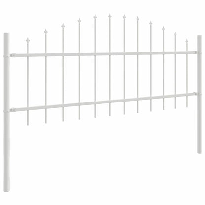 Garden Fence Woerden 4 pcs White