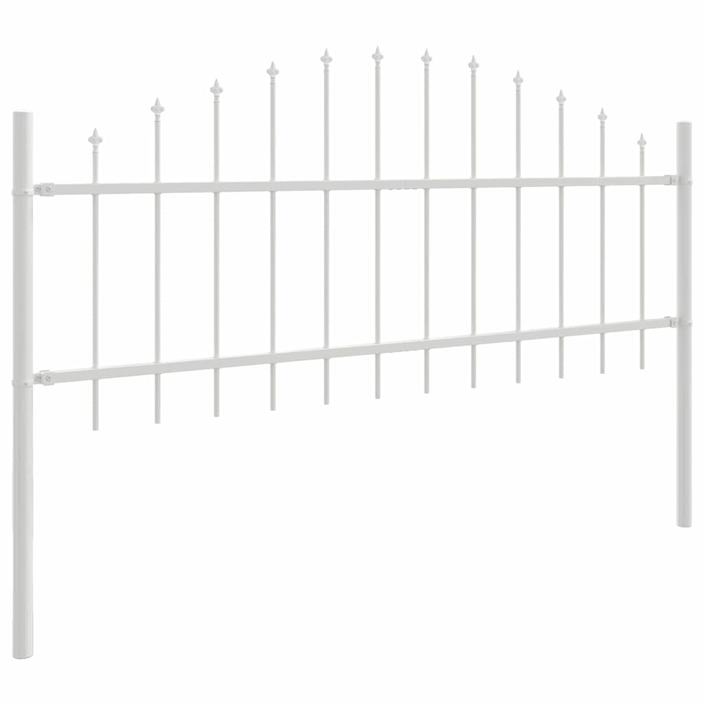 Garden Fence Woerden 5 pcs White