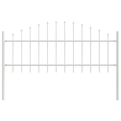 Garden Fence Woerden 6 pcs White