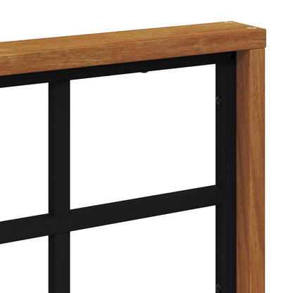 Outdoor Sofa Set 5 pcs Natural Solid Acacia Wood