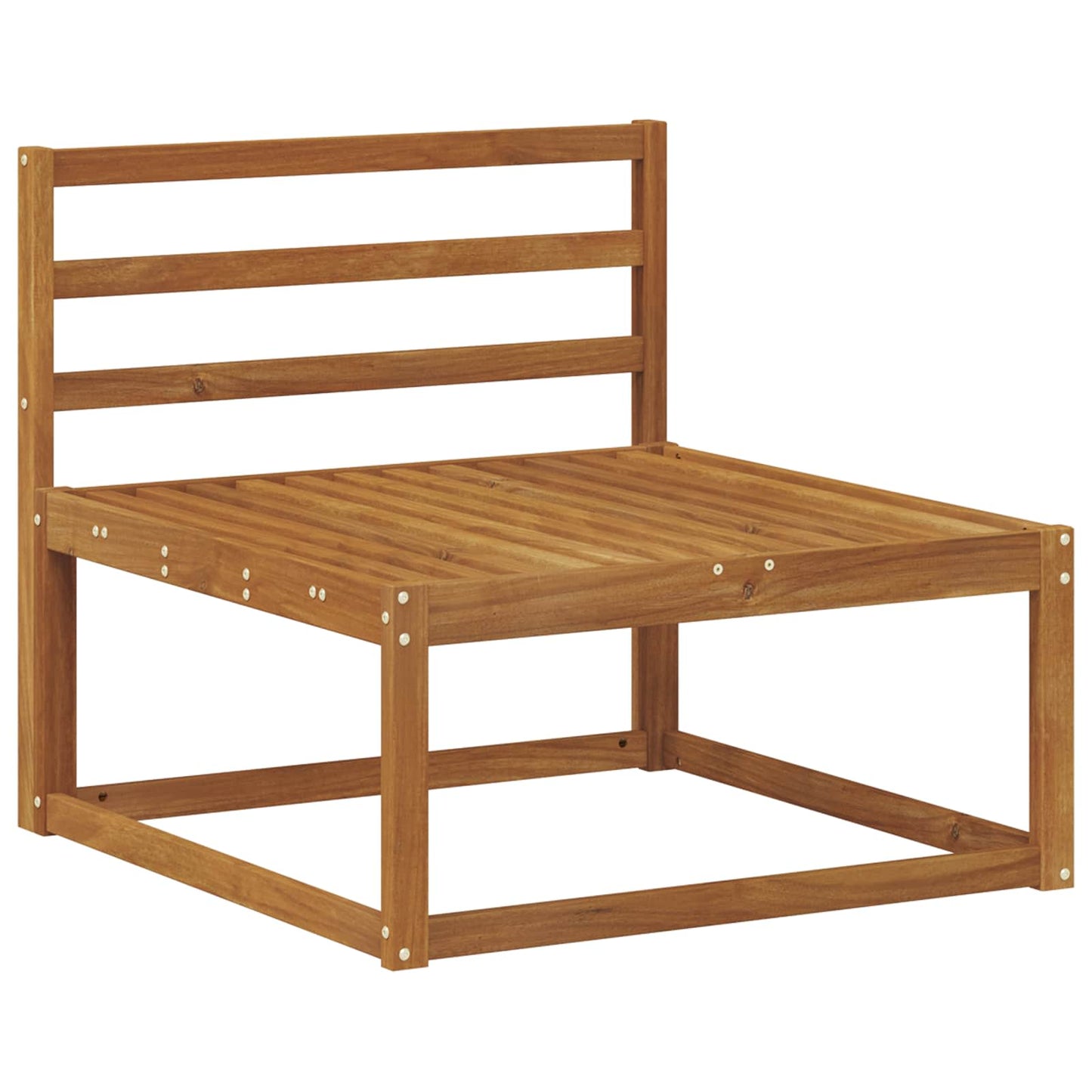 Outdoor Sofa Set 9 pcs Natural Solid Acacia Wood