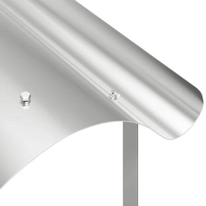 Chimney Cowl Silver 59.5 x 50 x 36.5 cm Stainless Steel