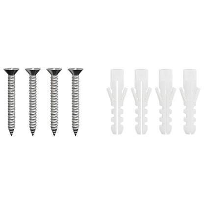 Chimney Head Extension Silver 24 x 24 x 50 cm Stainless Steel