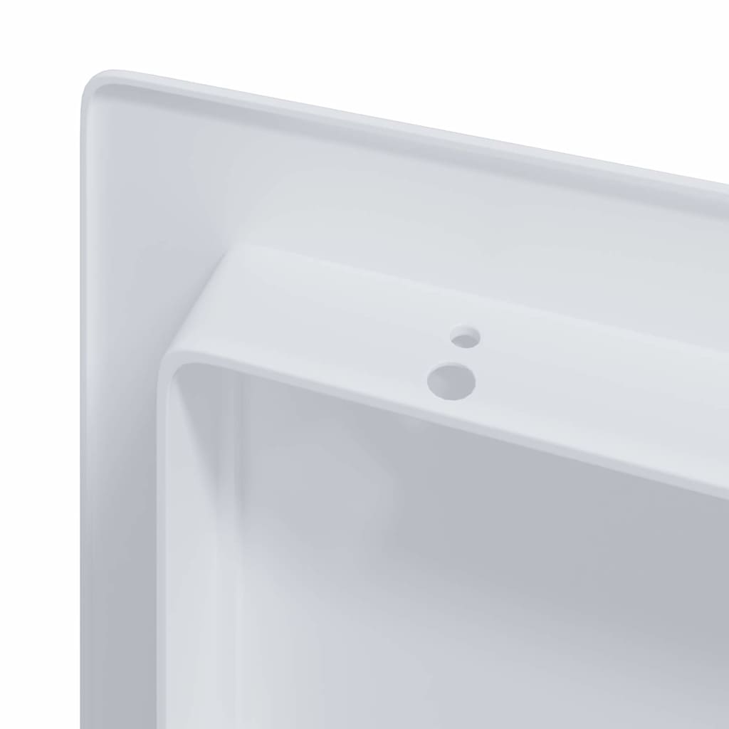 Access Panels 2 pcs White 15 x 15 cm ABS Plastic