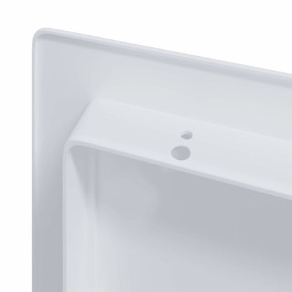 Access Panels 2 pcs White 15 x 15 cm ABS Plastic