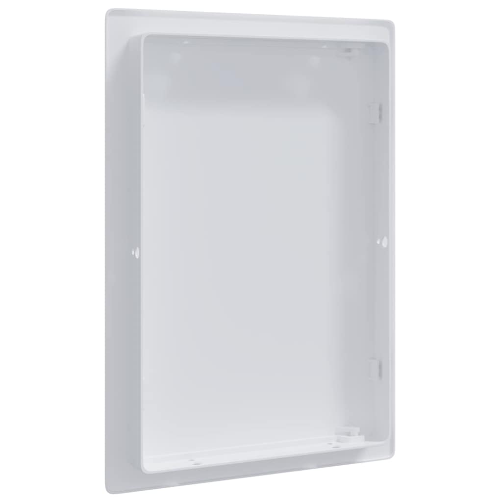 Access Panels 2 pcs White 15 x 23 cm ABS Plastic