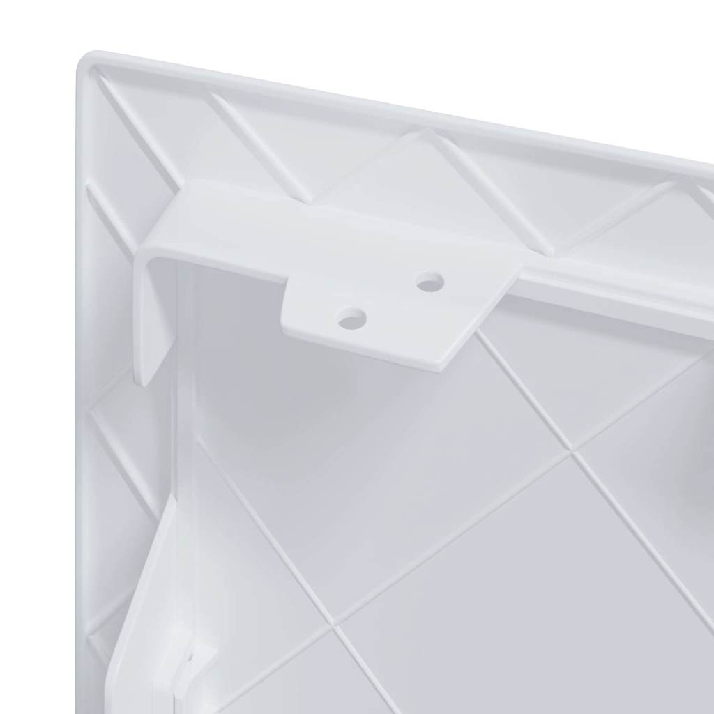 Access Panels White 40 x 40 cm ABS Plastic