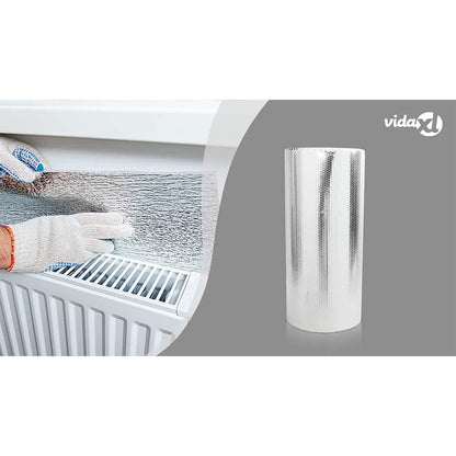 Radiator Heat Reflector Silver 30 x 0.6 m Polyethylene