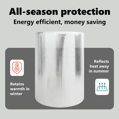 Radiator Heat Reflector Silver 30 x 0.6 m Polyethylene