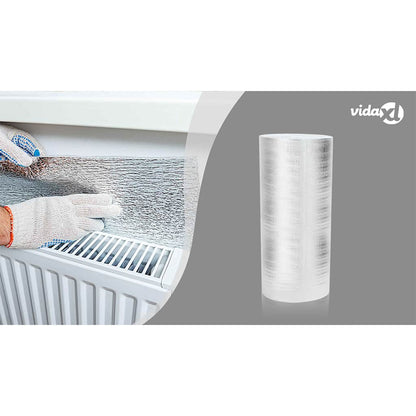Radiator Heat Reflector Silver 15 x 0.5 m Polyethylene