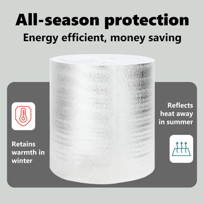 Radiator Heat Reflector 2 pcs Silver 25 x 0.5 m Polyethylene