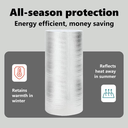 Radiator Heat Reflector Silver 15 x 1 m Polyethylene
