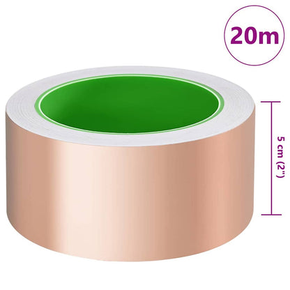 Copper Tape for Snail Protection 6 pcs Copper 50 mm x 20 m