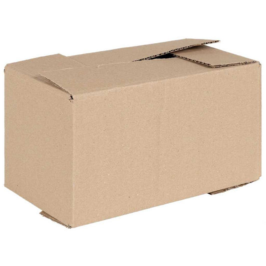 Folding Box 50 pcs Natural 24 x 13 x 13 cm Cardboard