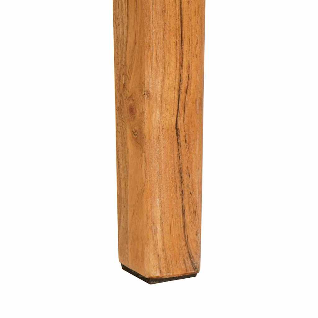 Dining Table 110 x 55 x 76 cm Solid Acacia Wood Brown