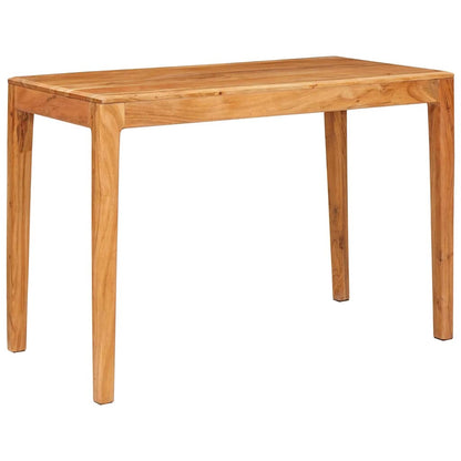 Dining Table Brown 110 x 55 x 76 cm Solid Acacia Wood