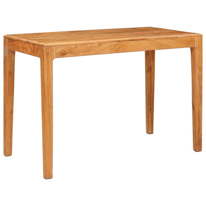 Dining Table Brown 110 x 55 x 76 cm Solid Acacia Wood