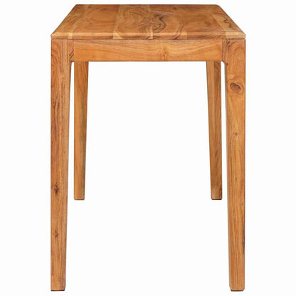 Dining Table Brown 110 x 55 x 76 cm Solid Acacia Wood