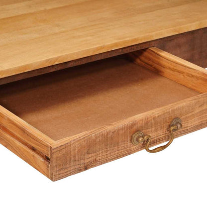 Coffee Table Brown 110 x 55 x 40 cm Solid Mango Wood
