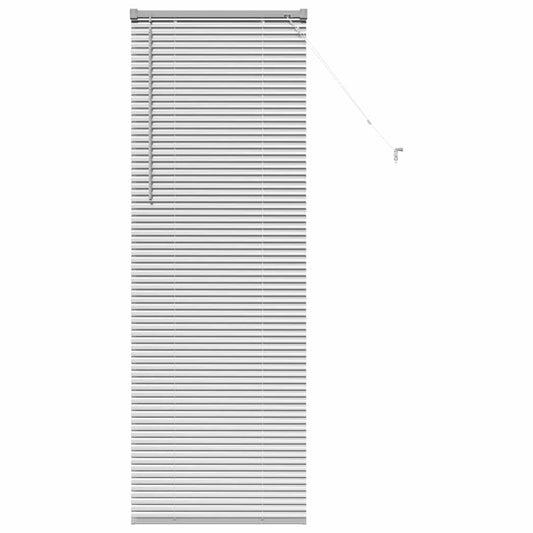 Venetian Blinds Silver 175 x 65 cm Aluminium
