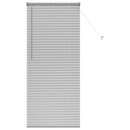Venetian Blinds Silver 175 x 70 cm Aluminium