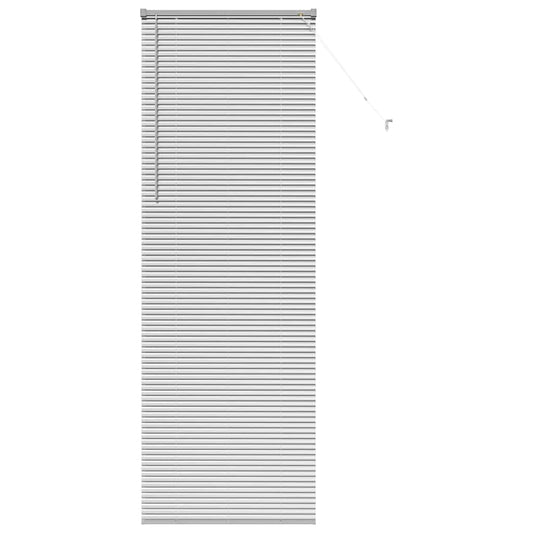 Venetian Blinds Silver 220 x 70 cm Aluminium