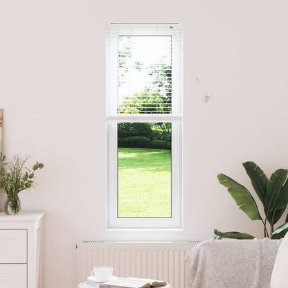Venetian Blinds Height Adjustable White 130 x 50 cm Aluminium