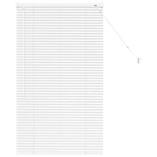 Venetian Blinds White 130 x 70 cm Aluminium